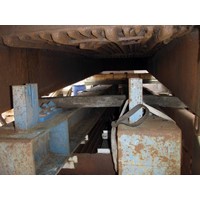 Vibrating conveyor 4300 mm x 900 mm, CHAUVIN